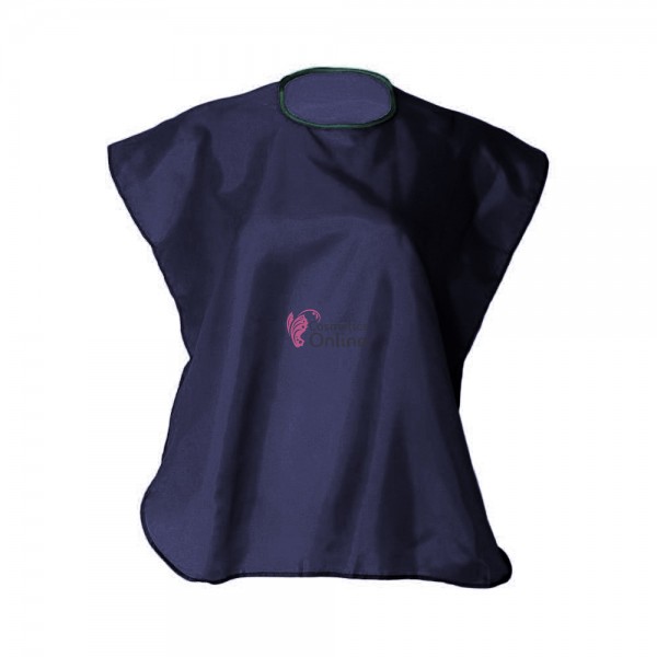 Pelerina de tuns scurta pentru coafor sau frizerie 80x50 Galactic Blue
